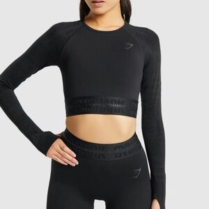 Gymshark Vision Long Sleeve Crop Top